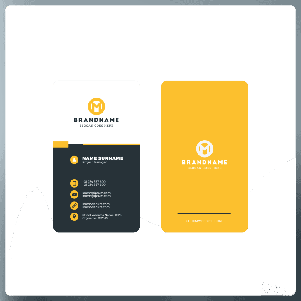 business card desgin services